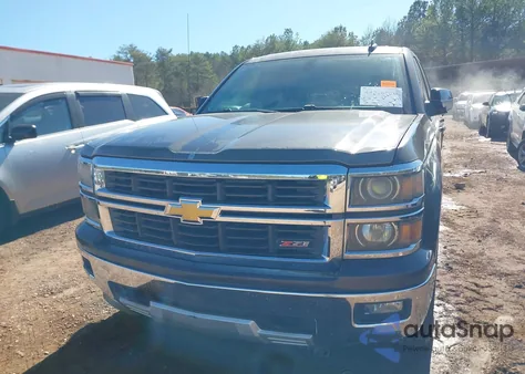 2015 Chevrolet Silverado 1500 2Lt из США, поврежденный, VIN 3GCUKREC3FG260870